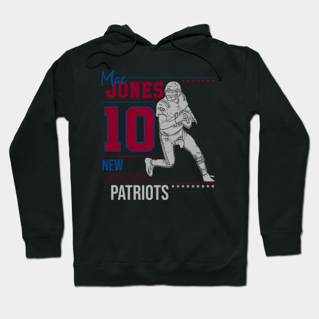 mac jones || new england patriots Hoodie by Aloenalone